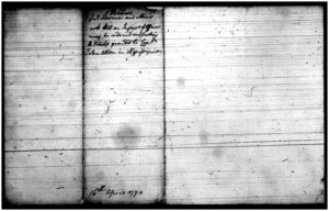 1790 Memorialists Petition for a Land Grant at Nepisiguit